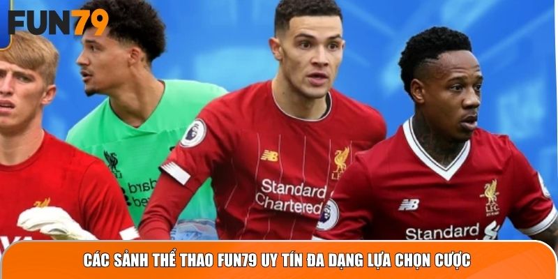 Các sảnh thể thao tại Fun79 uy tín đa dạng lựa chọn cược 