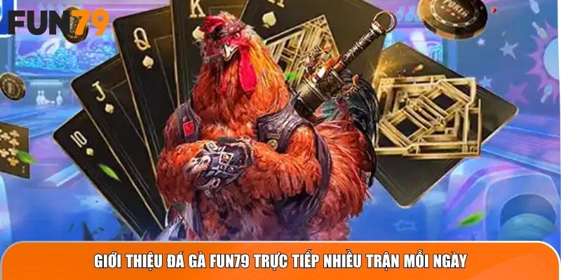 Giới thiệu Đá Gà Fun79 trực tiếp nhiều trận mỗi ngày